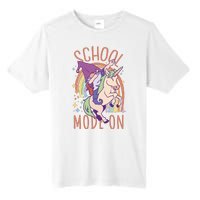 School Mode On Gnome Unicorn Rainbow Dab Tall Fusion ChromaSoft Performance T-Shirt