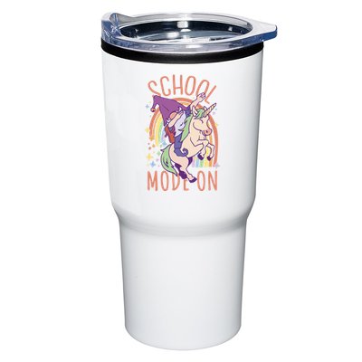 School Mode On Gnome Unicorn Rainbow Dab Tumbler