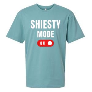 Shiesty Mode On Funny Sueded Cloud Jersey T-Shirt