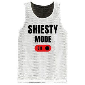 Shiesty Mode On Funny Mesh Reversible Basketball Jersey Tank