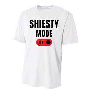 Shiesty Mode On Funny Performance Sprint T-Shirt