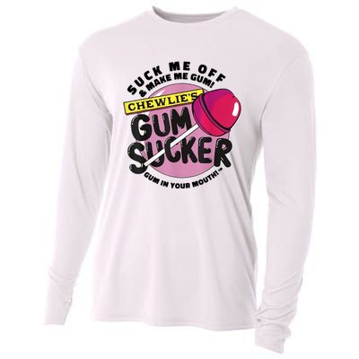 Suck Me Off And Make Me Gum Chewlie’s Gum Sucker Cooling Performance Long Sleeve Crew