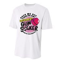 Suck Me Off And Make Me Gum Chewlie’s Gum Sucker Performance Sprint T-Shirt