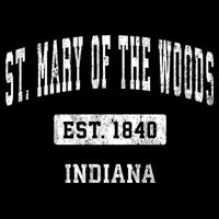 St. Mary Of The Woods Indiana In Vintage Sports Established Bucket Hat