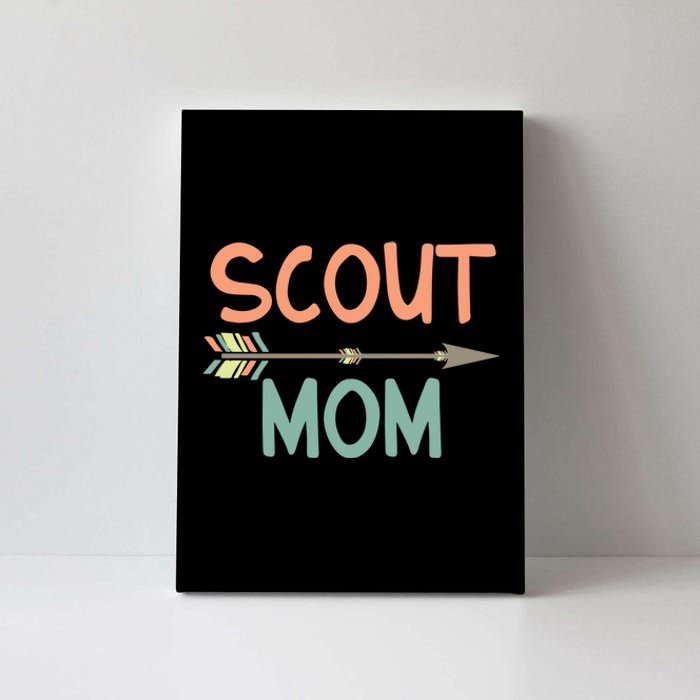 Scout Mom Of Boy & Girl Canvas