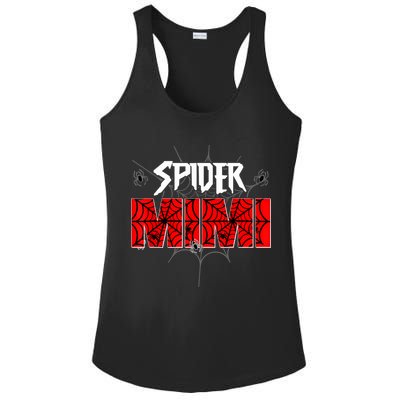 Spider Mimi Of The Birthday Boy Family Party Decoration Ladies PosiCharge Competitor Racerback Tank