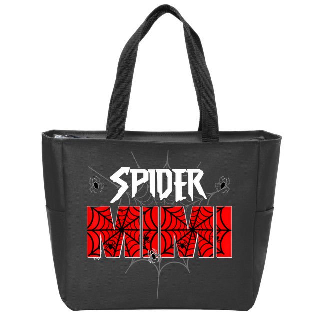 Spider Mimi Of The Birthday Boy Family Party Decoration Zip Tote Bag