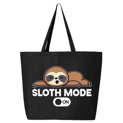 Sloth Mode On Funny Lazy 25L Jumbo Tote