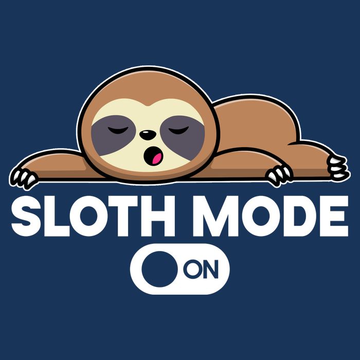 Sloth Mode On Funny Lazy Infant Baby Jersey Bodysuit