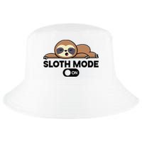 Sloth Mode On Funny Lazy Cool Comfort Performance Bucket Hat