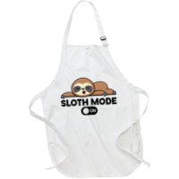 Sloth Mode On Funny Lazy Apron
