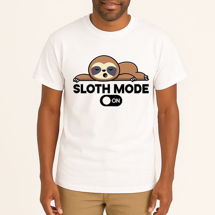 Sloth Mode On Funny Lazy Tall T-Shirt