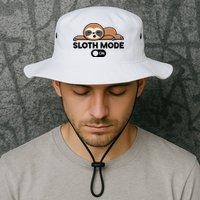 Sloth Mode On Funny Lazy Bucket Hat