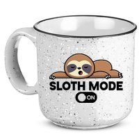 Sloth Mode On Funny Lazy 15oz Campfire Ceramic Mug