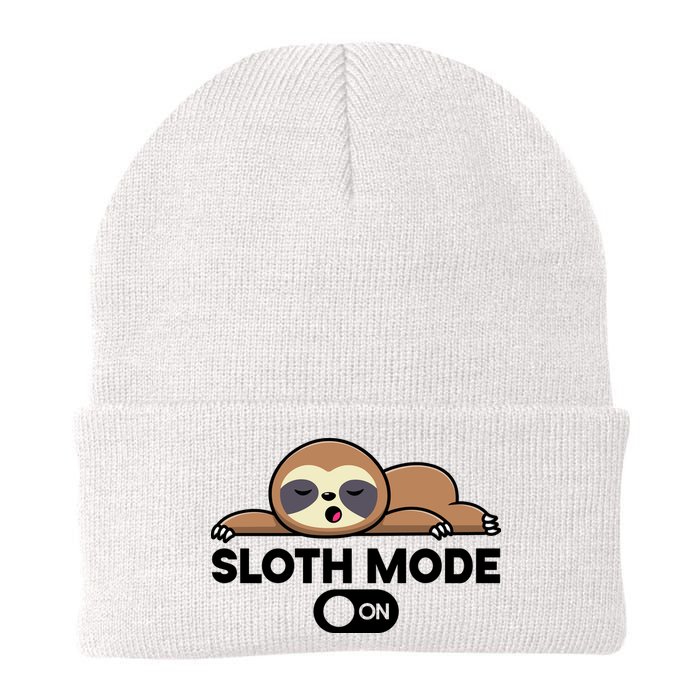 Sloth Mode On Funny Lazy Beanie