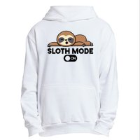 Sloth Mode On Funny Lazy Urban Pullover Hoodie