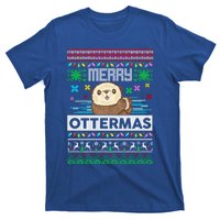 Sloth Merry Ottermas Christmas Ugly Sweater Gift T-Shirt