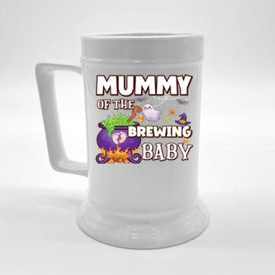 Spooky Mama Of Brewing Halloween Theme Shower Gift Beer Stein