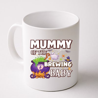 Spooky Mama Of Brewing Halloween Theme Shower Gift Coffee Mug