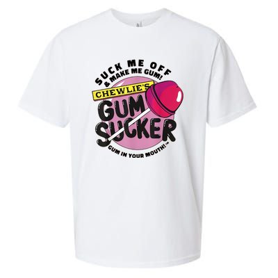 Suck Me Off & Make Me Gum Sucker In Your Mouth Sueded Cloud Jersey T-Shirt