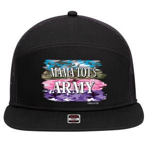 Shoelover99 Merch Ophelia Mama Tot's Army 7 Panel Mesh Trucker Snapback Hat