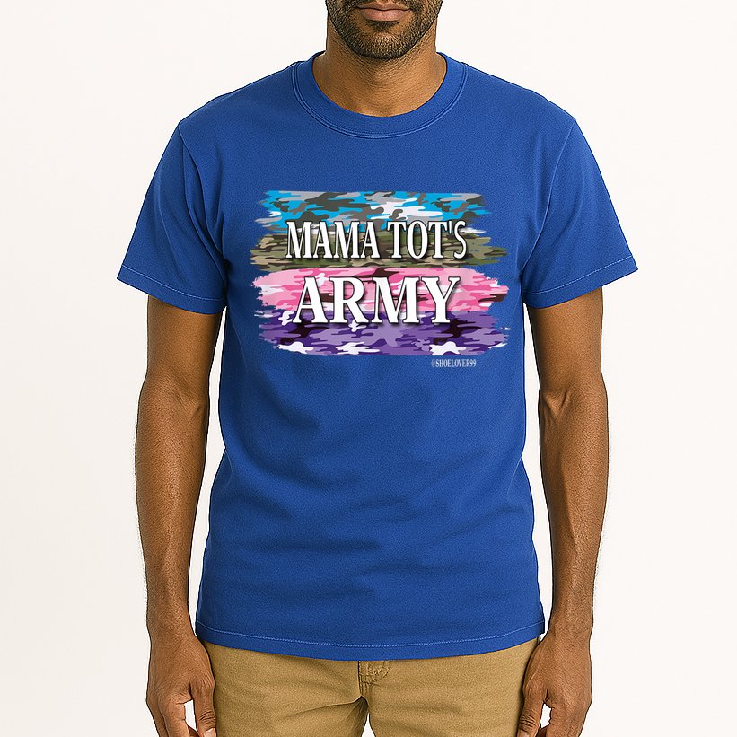 Shoelover99 Merch Ophelia Mama Tot's Army Tall T-Shirt