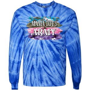 Shoelover99 Merch Ophelia Mama Tot's Army Tie-Dye Long Sleeve Shirt