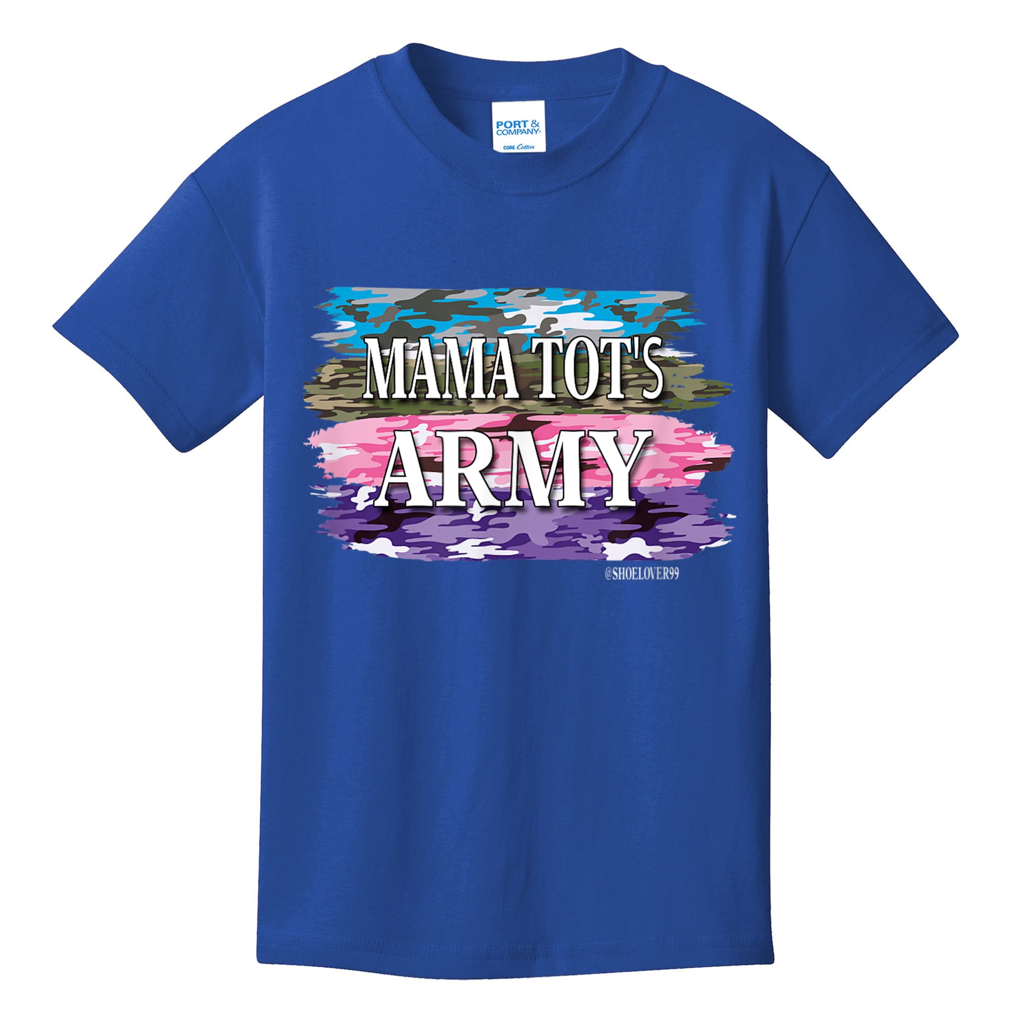 Shoelover99 Merch Ophelia Mama Tot's Army Kids T-Shirt