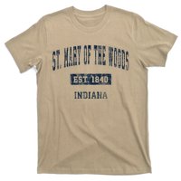 St. Mary Of The Woods Indiana In Vintage Established T-Shirt