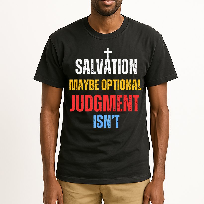Salvation Maybe Optional Judgment Isn’t Christian Tall T-Shirt