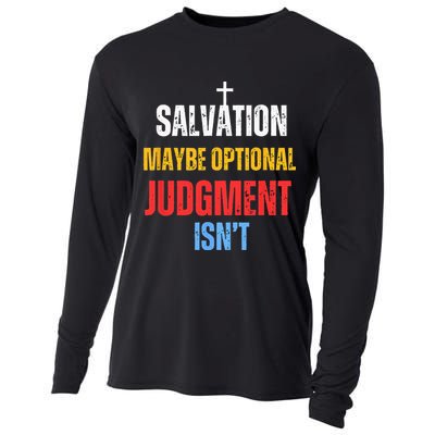 Salvation Maybe Optional Judgment Isn’t Christian Cooling Performance Long Sleeve Crew