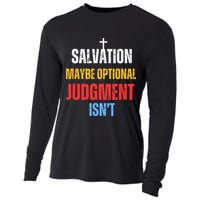 Salvation Maybe Optional Judgment Isn’t Christian Cooling Performance Long Sleeve Crew