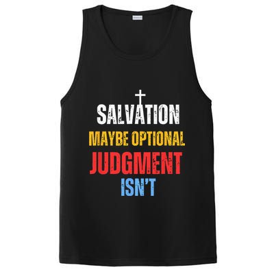 Salvation Maybe Optional Judgment Isn’t Christian PosiCharge Competitor Tank