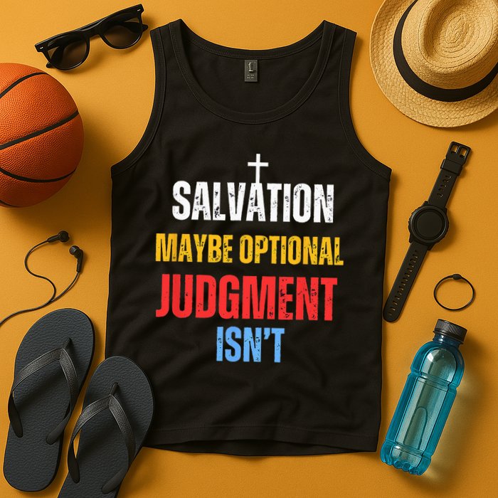 Salvation Maybe Optional Judgment Isn’t Christian Tank Top