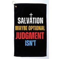Salvation Maybe Optional Judgment Isn’t Christian Golf Towel