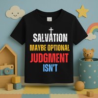 Salvation Maybe Optional Judgment Isn’t Christian Toddler T-Shirt