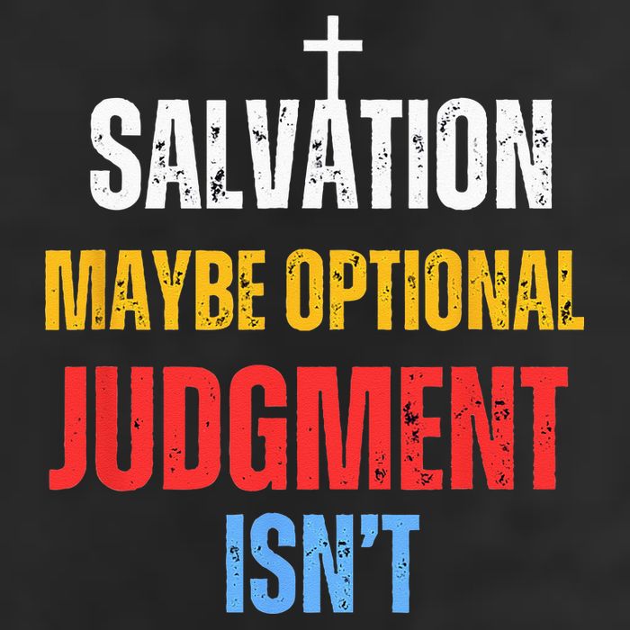 Salvation Maybe Optional Judgment Isn’t Christian Microfiber Hand Towel