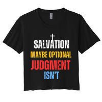 Salvation Maybe Optional Judgment Isn’t Christian Crop Top