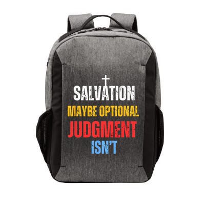 Salvation Maybe Optional Judgment Isn’t Christian Vector Backpack