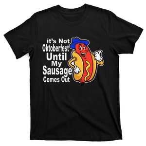 Sausage Meme Oktoberfest Costume Funny Joke Bavarian German T-Shirt