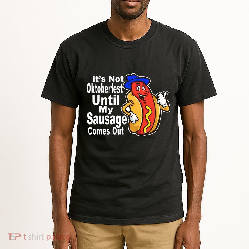 Sausage Meme Oktoberfest Costume Funny Joke Bavarian German Tall T-Shirt