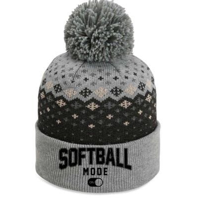 Softball Mode On The Baniff Cuffed Pom Beanie