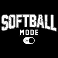 Softball Mode On 16 in Basic Backpack