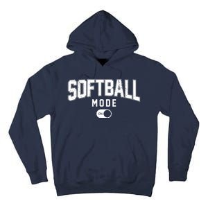 Softball Mode On Tall Hoodie