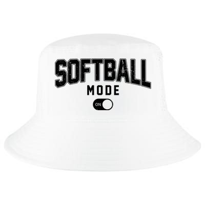 Softball Mode On Cool Comfort Performance Bucket Hat