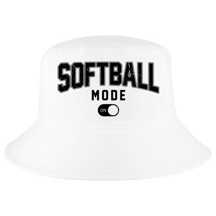 Softball Mode On Cool Comfort Performance Bucket Hat