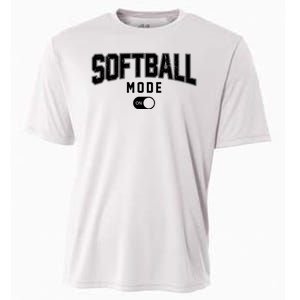 Softball Mode On Cooling Performance Crew T-Shirt