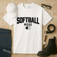 Softball Mode On Tall T-Shirt