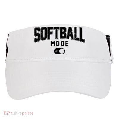 Softball Mode On Adult Drive Performance Visor
