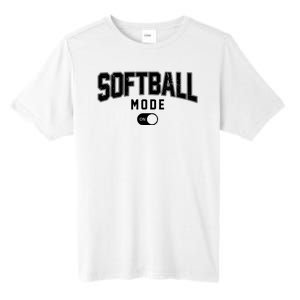 Softball Mode On Tall Fusion ChromaSoft Performance T-Shirt